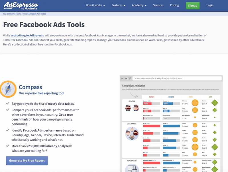 Преимущества использования Facebook для рекламы: